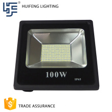 High lumen meanwell saving ip65 warranty 100w solar led flood light